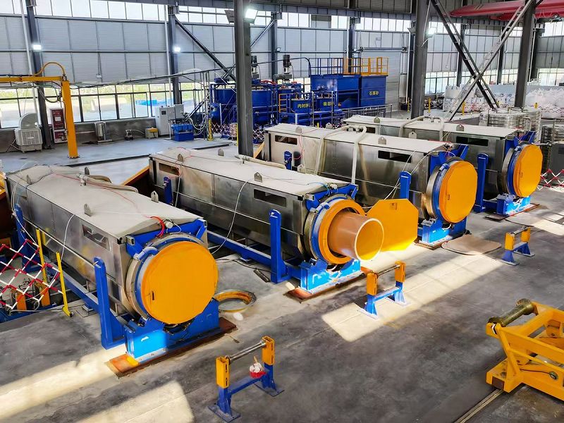 Centrifigua Casting GRP Pipe Machine